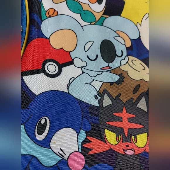 Children's Pokemon Backpack 15" tall x 12" wide - Picture 4 of 4